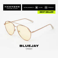 HAWKERS Gold Yellow BLUEJAY Sunglasses For Men And Women. UV400 Protection. Official Product Designed In SpaIn BEV06