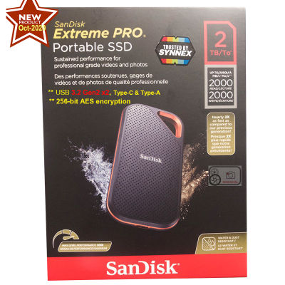 Sandisk Extreme PRO Portable SSD (2000MB/s) version.2