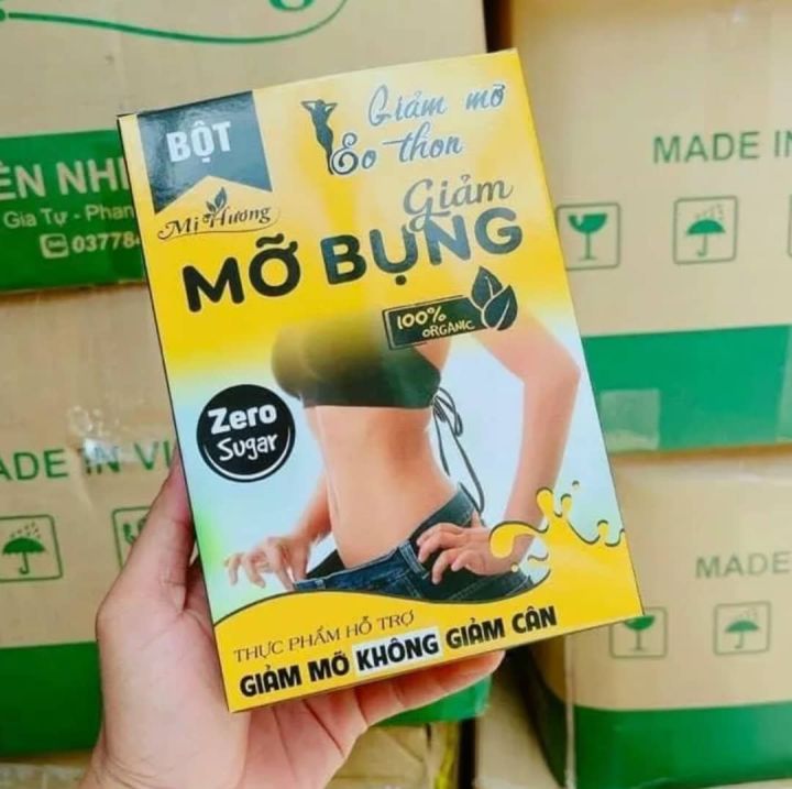 Bột uống ngũ cốc giảm mỡ BỤNG MỊ hương, dáng đẹp eo thon [ chính ...