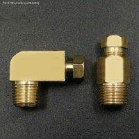 ◕ 1/8 BSPP Male x 4mm 6mm 8mm OD Tube Straight / Elbow Brass Connector Machine Tool Oil Filter Canister