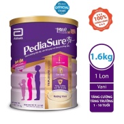 Sữa Pediasure 1.6kg hương Vani date mới