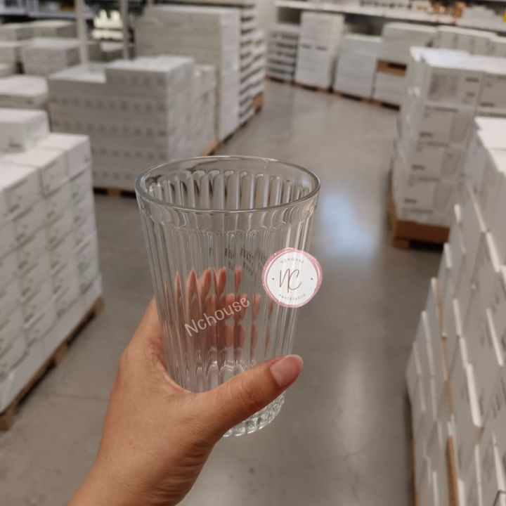 แก้ว-ikea-แก้วน้ำ-แก้วกระจกนิรภัย-ทนทาน-ใส่ได้ทั้งร้อนและเย็น-1-ใบ-drinking-glass-อิเกีย-แท้