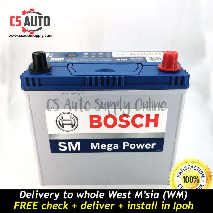 BOSCH NS60LS Car Battery MF 46B24LS For Proton Iswara, Waja, Toyota ...