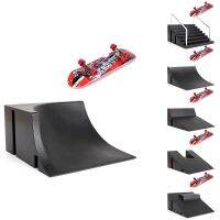 Children Finger Skateboards Park Ramp Set Tech Practice Deck Funny Interior Extreme Sport Fingers Training Toys