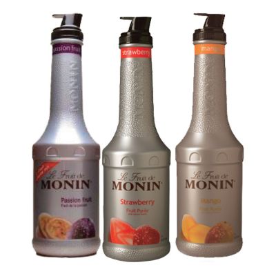 สินค้ามาใหม่! โมนิน น้ำสตรอว์เบอร์รีผสมเนื้อ 1 ลิตร  Monin Strawberry Puree 1 L ล็อตใหม่มาล่าสุด สินค้าสด มีเก็บเงินปลายทาง