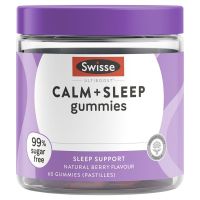 ของแท้ พร้อมส่ง Swisse Calm And Sleep Gummies 60 Pack กัมมี่ช่วยนอนหลับ