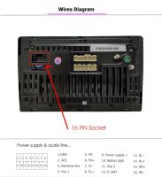 ที่รัดสายสัญญาณเสียงรถ16Pin พร้อมกล่อง Canbus และเครื่องขยายเสียงสำหรับ KIA KX5/KX7 Hyundai Sonata 9การติดตั้งสเตอริโอสาย