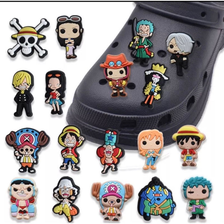 One piece Luffy Croc Shoe CHarms Pins Jibbitz for Crocs | Lazada PH