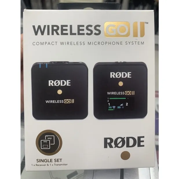 Rode Wireless Go II and Rode Lavalier Go microphoneHRI | Lazada PH