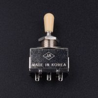 10 Pcs 3 Way Toggle Switch สำหรับกีตาร์ไฟฟ้าพร้อม Tip