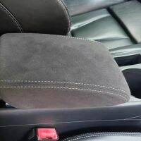 Top suede warp For Audi A3 A4 A5 A6 A7 Q3 Q5 Leather Central Armrest Protection Sleeve Decoration Armrest modification