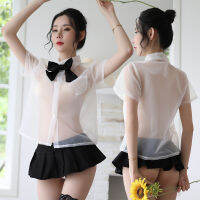 Night, spring style, sexy, interesting underwear, student suit, summer sailor suit, transparent seduction, cute girl, college style RHZ6