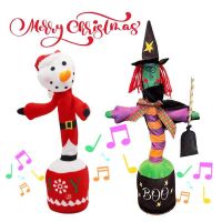 Dancing Christmas Snowman Wizard Learning Talk Singing Electric Gifts Plush Toys