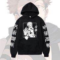 เสื้อยืดอะนิเมะ Jujutsu Kaisen Ōrymen Sukuna เสื้อคอสเพลย์ญี่ปุ่นฮาราจุกพิมพ์สตรีทแวร์ซักได้แห้งเร็วแขนสั้น