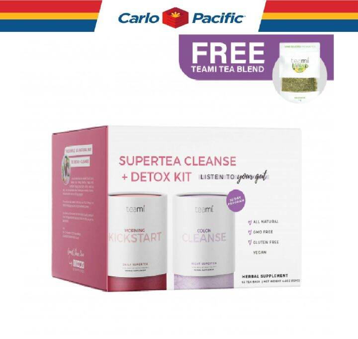 Teami 30 Day Detox Original w/ Free Tea Blend Lazada PH