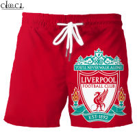 Liverpool League Logo 3D Print Men Women Drawstring Shorts