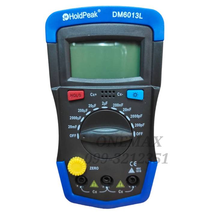 มัลติมิเตอร์ดิจิตอล-dm6013l-วัดค่าซีได้-20000uf-multimeter-digital-มิเตอร์วัดไฟ-มัลติมิเตอร์แบบดิจิตอล