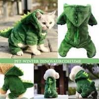 【High quality】Baju Kucing Baju Anjing Dinosaurus Kostum Dog Pakaian Hoodie Costum