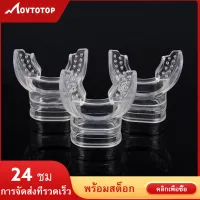 MOVTOTOP 2 ชิ้น Scuba Diving Clear Regulator Octopus Mouthpieces สำหรับกีฬาดำน้ำ