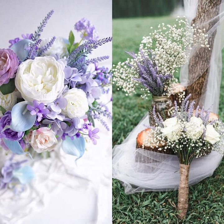 hot-cw-artificial-flowers-bouquet-fake-garden-wedding-decoration-vase-accessories-indoor