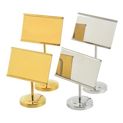 【CW】❈✇  End Hotel Buffet Label Rack Price Tag Display Food Sign Holder Desk Name Card Clip Wine Info
