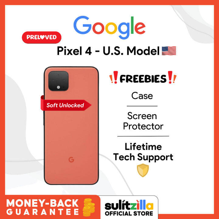 Google Pixel 4 64GB Oh So Orange Soft Unlocked Good Condition