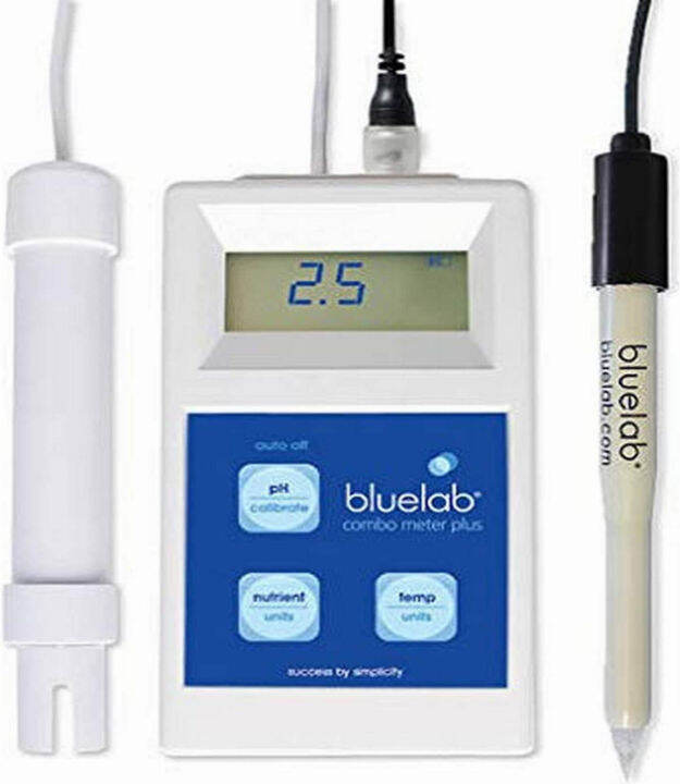 Bluelab Combo Meter PLUS for pH, Temperature, and