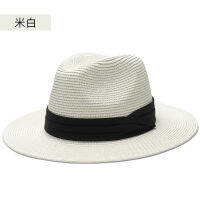 Big Head Man Straw Hat Wide Brim Bucket Cap Dad Summer Fishing Raffie Panama Hat Plus Size Fedora Hat 55-57cm 58-60cm 61-64cm