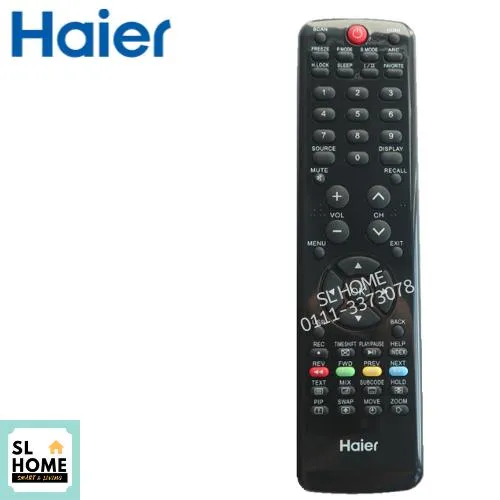 Haier TV Remote Control Lazada