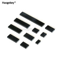 10PCS Single Row Pin Header Socket Pitch 2.54mm 1*2p 3p 4p 5p 6p 7p 8p 10p 12p 16p 20p 40p ขาชาย