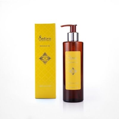 Massage oil "Anti Cellulite" 250 ml.น้ำมันนวดตัว ป้องกันเซลลูไลท์ กลิ่นพริกไทยดำ จาก สถิรา