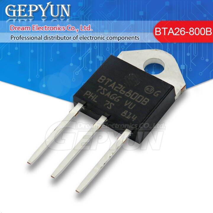 5PCS BTA26-800B BTA26-600B Triacs 25 Amp 800 Volt TO-3P In Stock WATTY ...