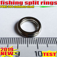 【CW】2019HOT fishing split rings 4.5MM--17. 2MM fishing accessories quantity:100pcslot high qualit04 stainless steel choose size!!!