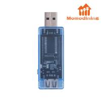 เครื่องตรวจสอบแบตเตอรี่แบบดิจิตอล USB เครื่องทดสอบแบตเตอรี่แรงดันไฟฟ้าแบบพกพาสำหรับพีซีแท็บเล็ตแล็ปท็อปพลังงานมือถือ/เครื่องชาร์จ