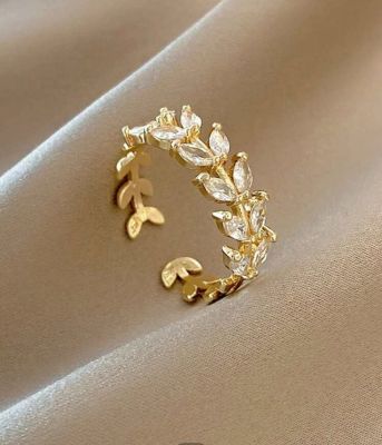 แหวนหุ้มทอง แหวนใบมะกอก แหวนเกาหลี