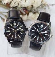 นาฬิกา Casio รุ่น MTP-VD02L-1E และ MTP-VD02BL-1E นาฬิกาผู้ชายสายหนัง รุ่นใหม่ ของแท้ 100% รับประกันสินค้า 1ปีเต็ม