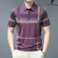 【CC】❧  Fashion Polo Shirt Men T Loose Thin Male Polos Shirts Tee