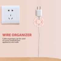 6 Pack Cord Organizer for Kitchen Appliances, Adhesive Tidy Wrap Cord Holder, Cable Management for Storage Mixers