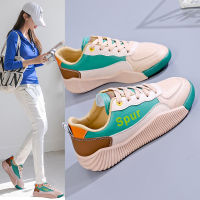 White Shoes Womens 2023 Spring New Breathable Student Board Shoes Womens Ins Korean Fashionable Sneakers Running Shoes Cq-37