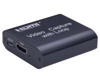 USB2.0 Game Capture Card Video Capture 4K Input 1080P Record Live Streaming DC 5V Power for Camera PC PS3 PS4 TV Xbox Switch NEW Adapters Cables