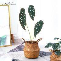 【cw】SunMade High-end Trout Begonia Artificial Plants for Home Garden Decor Accessories for Flower Arrangement Plants for New Year ！