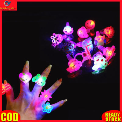 LeadingStar RC Authentic Soft Rubber Led Lighting Rings Strong Elasticity Flash Cartoon Lights Glow Kids Toys Birthday Gift