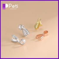 PETI JEWELLERY 3PCS ตะขอแขวนจี้ ตัวล็อคจี้เงินแท้925 อุปกรณ์เสริม DIY เงินสีเงิน ตะขอกำไลข้อมือ เครื่องประดับสำหรับทำ เข็มกลัดสร้อยคอสร้อยคอ ชิ้นส่วนสร้อยคอ