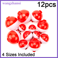 Wangzhansi บ็อบเบอร์แบบหนีบแพตกปลา12ชิ้นกรงเล็บนกอินทรีลอยขนาดต่างๆ