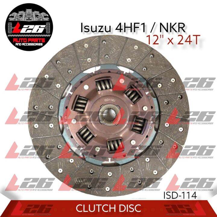 Clutch Disc For ISUZU ELF DSL. 4BC2 / 4BE1 10 1/4 X 24T ) I