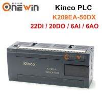 ▩◑ Kinco PLC K209EA-50DX CPU module DC24V 50 points DI22 8DO Transistor 12DO Relay 6AI 2AO RS232 RS485 Communication