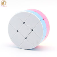 2x3x3 Cylinder Cube Creative Colorful Special-shaped Magic Cube Intellectual Toys For Children Birthday Gifts