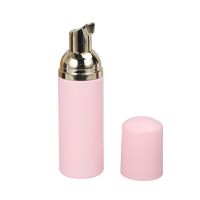 5Pcs 50ml Frosted Pink Foaming Bottle empty foam pump bottle cosmetic cleaner soap dispenser refillable bottle