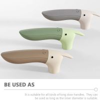 Bird Door Protector Baby Safety Equipment Door Handle Cover Silicone Handle Glove  Thicker Knob Protector Silicone Anti-Static Door Hardware Locks