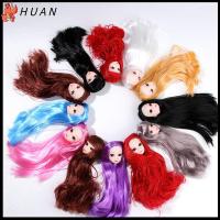 HUAN ของเล่น หลายสี 1/6 BJD สวมหัว DIY ข้อต่อตุ๊กตา 30 ตัว หัวตุ๊กตา อุปกรณ์ตุ๊กตาโบราณ